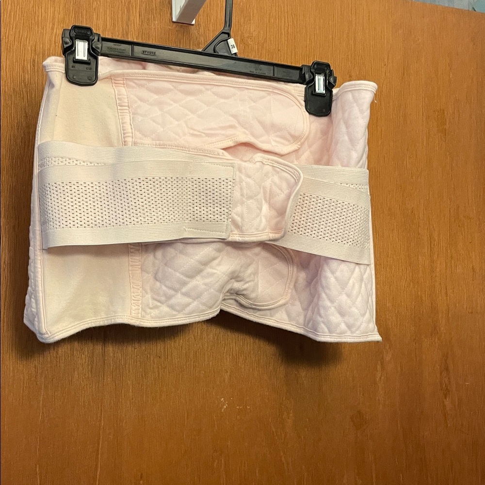 Pink Quilted Support Belt